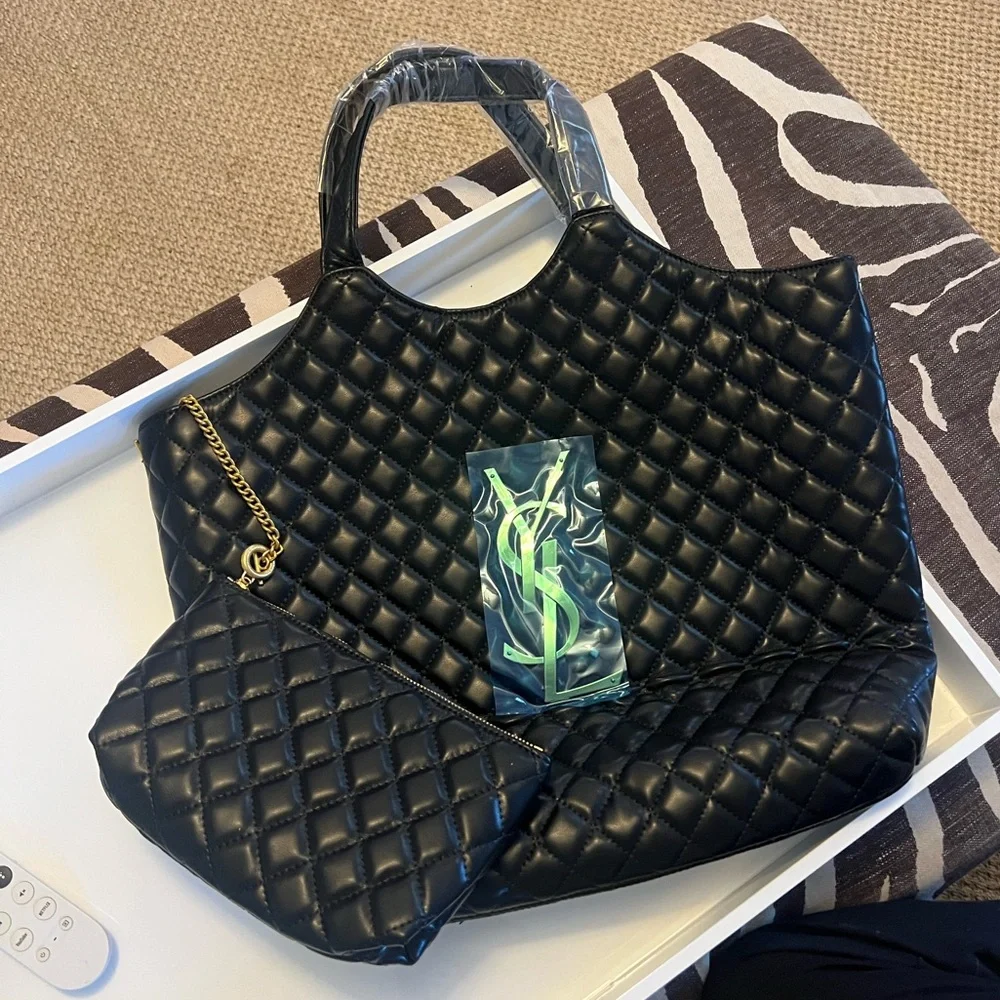 Designer Quilted Bag - Picture 2 of 6